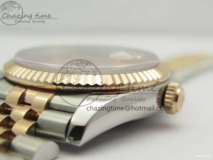 Jubilee RG Dial RG GMF SS 904 Wrapped on RG A2836 Roman Bracelet SS 36mm DateJust Wrapped 116231 0323